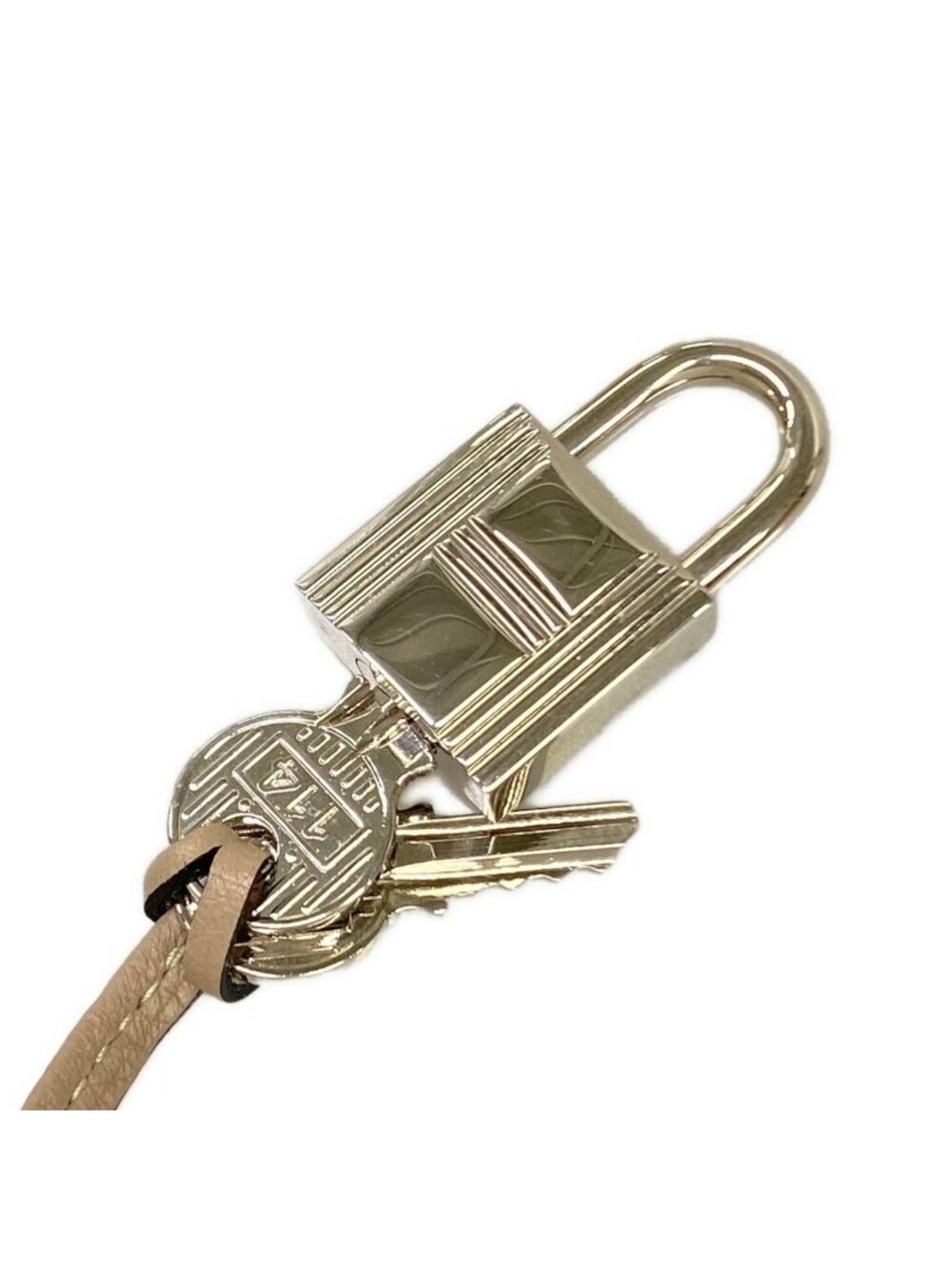 Hermes Silver Shoulder Bag